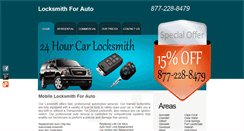 Desktop Screenshot of locksmith-for-auto.com